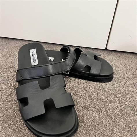 fake hermes sandels|hermes sandals vs steve madden.